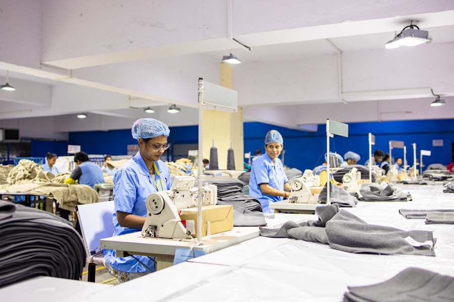 Textile factory worker